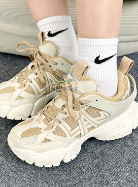 25秋季新款MLB老爹鞋男女NY复古网面透气跑步运动休闲鞋3ARNP015N