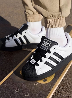 25秋季阿迪达斯三叶草SUPERSTAR II男女贝壳头板鞋KK4474/KK4473