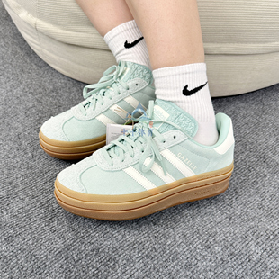 adidas阿迪达斯三叶草男女GAZELLE厚底运动休闲鞋JS3903/JS3902