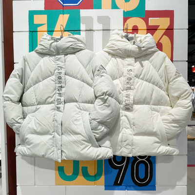 阿迪达斯运动休闲鸭绒拒水羽绒服