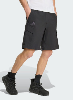 ADIDAS阿迪达斯男子时尚防晒UPF50+工装运动短裤KE5026/KE5023
