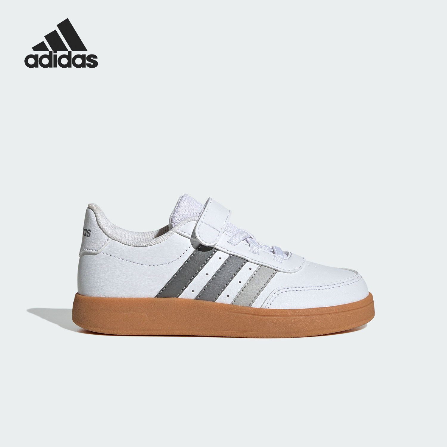 Adidas阿迪达斯BREAKNET2.0 EL魔术贴小童轻运动鞋JI0963/JI0962