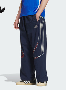 25秋季新款adidas阿迪达斯三叶草速干裤男梭织长裤KF4944/KF4943