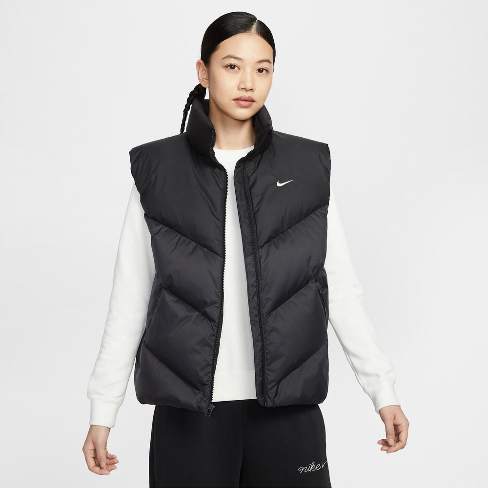 NIKE耐克羽绒马甲女子25冬季新款防风保暖运动休闲羽绒背心HV5238