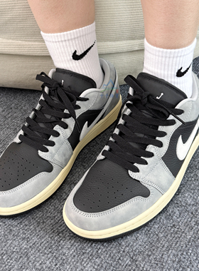 25秋季新款JORDAN耐克乔丹男子AJ1板鞋低帮轻便复古运动鞋HQ2010