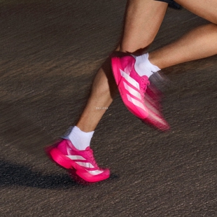 25新款Adidas阿迪达斯ADIZERO ADIOS PRO 4女子缓震跑步鞋JR1242
