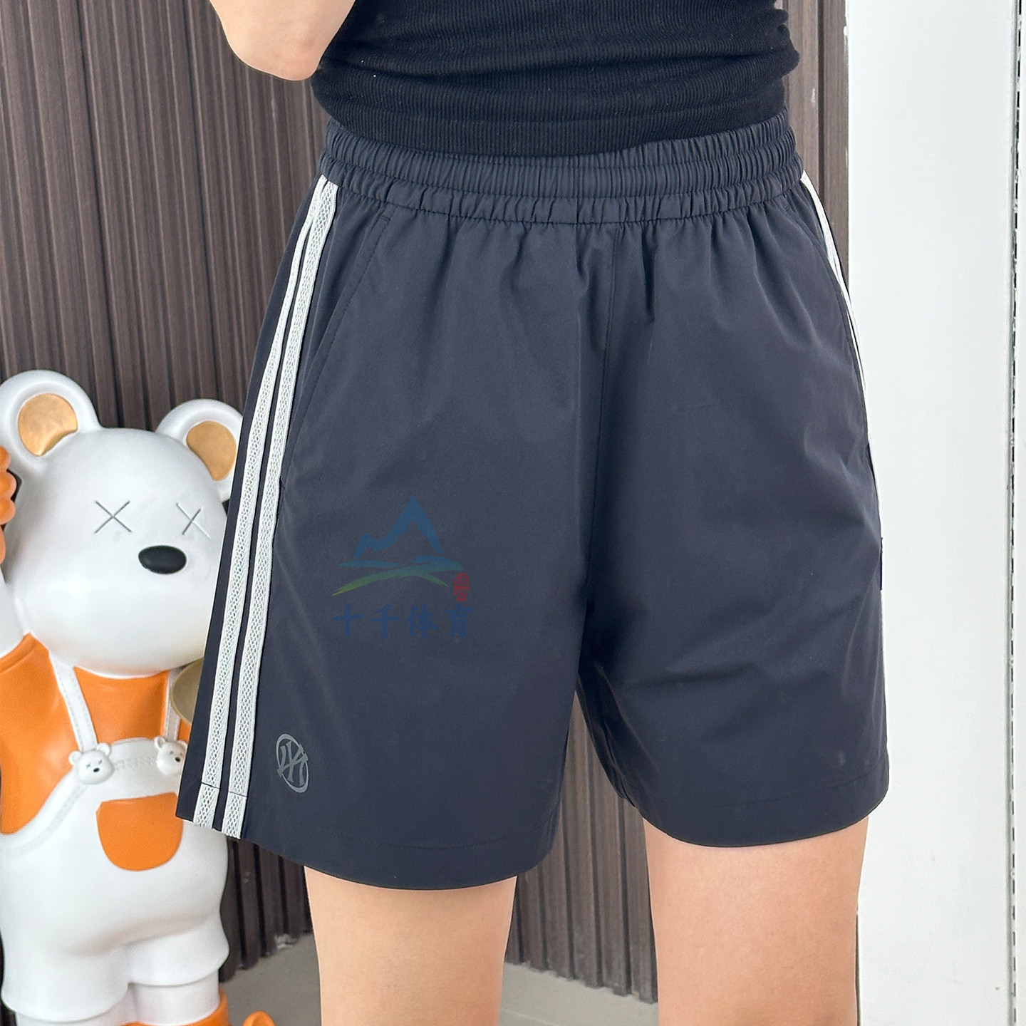 MLB短裤女26新款复古学院风梭织休闲宽松透气速干运动裤3FSMV0263