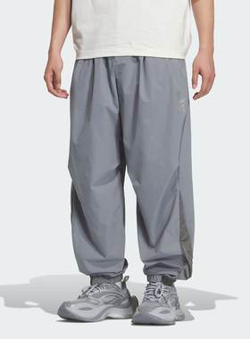 阿迪达斯GALI蒋文涵同款FOS拒水梭织宽松休闲长裤KC0162/KC0163