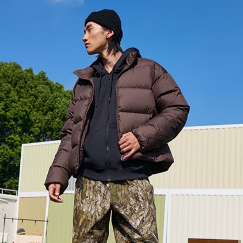 耐克羽绒服男子保暖宽松棉羽外套