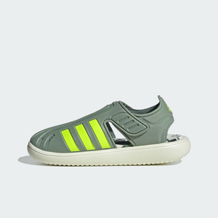 夏季 25新款 儿童沙滩鞋 男女小童包头凉鞋 JH9502 Adidas阿迪达斯童鞋