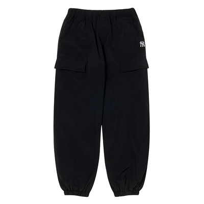 MLB梭织加绒保暖运动工装裤儿童