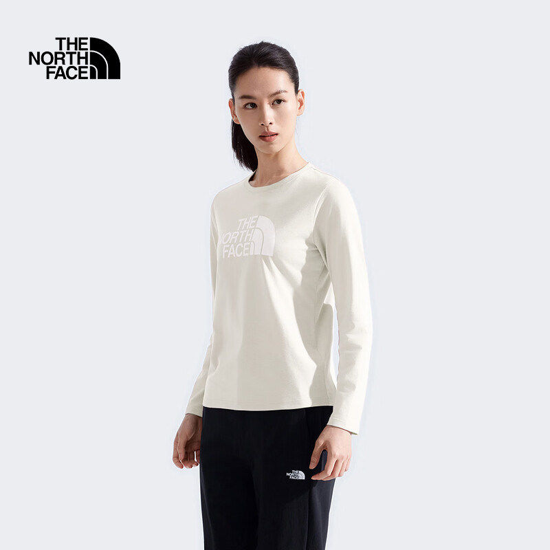 TheNorthFace北面长袖T恤女子户外26春夏新款休闲运动打底衫8GWC