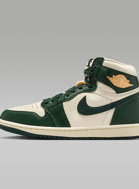 25秋季新款Jordan耐克乔丹AJ1复刻女子运动鞋板鞋高帮缓震FD2596