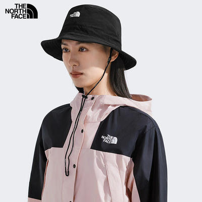 北面男女同款防晒户外渔夫帽