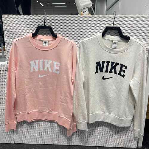 NIKE耐克女子加绒保暖圆领卫衣