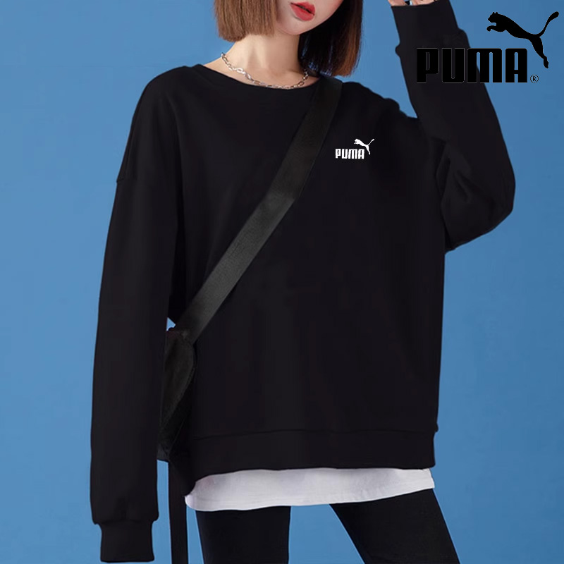 Puma彪马春秋季特价ESS ELEVATED Crew女子舒适针织卫衣678444