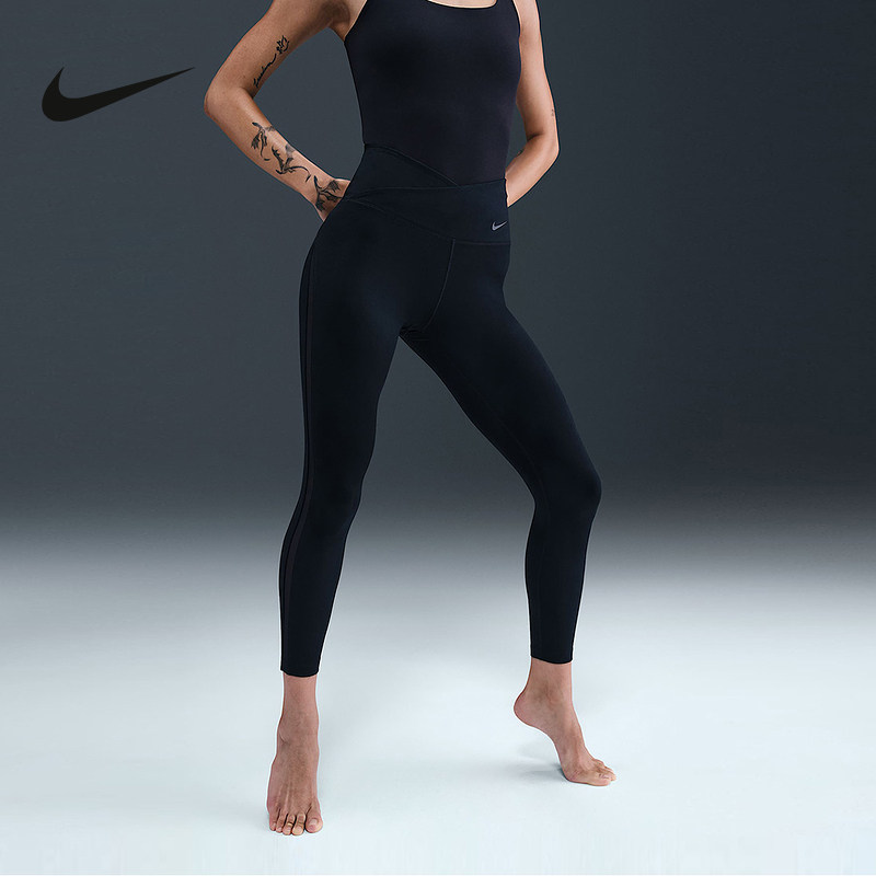 NIKE耐克女子运动健身速干九分裤