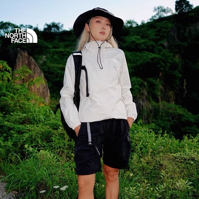 北面女户外防水硬壳冲锋衣外套