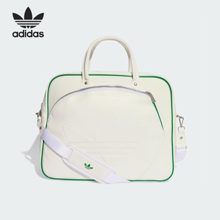 adidas阿迪达斯斜挎包三叶草男女休闲运动单肩包网球手提包JX7870