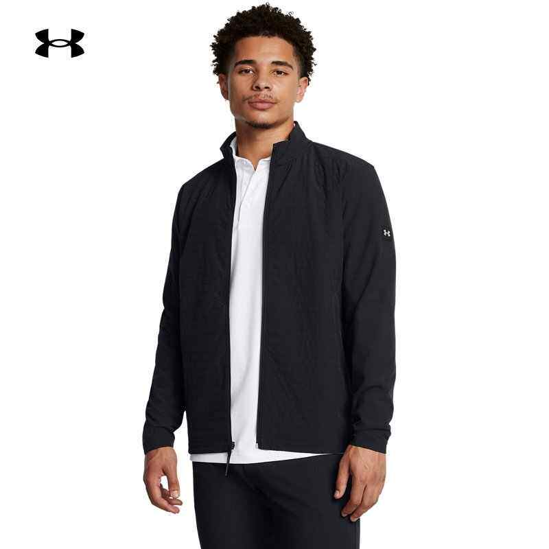 25新款UA安德玛男子外套Drive Pro高尔夫立领运动夹克1387119