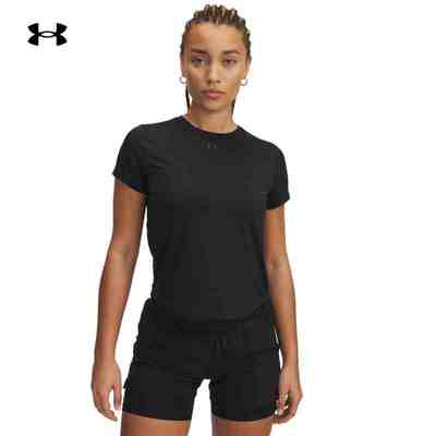安德玛UA爆冷系列女弹性短袖T恤