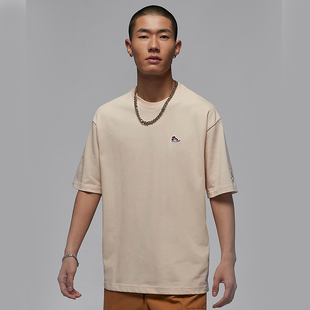 Nike/耐克男款2024新款夏季圆领运动针织透气宽松短袖T恤FN5983