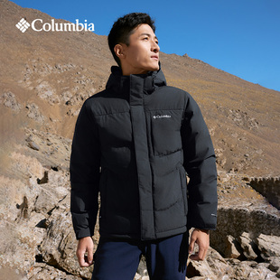 Columbia哥伦比亚25新款男士金点热能防水700蓬鹅绒羽绒服XE3760