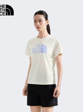 TheNorthFace北面户外女士新款速干印花休闲透气圆领短袖T恤|8CK9