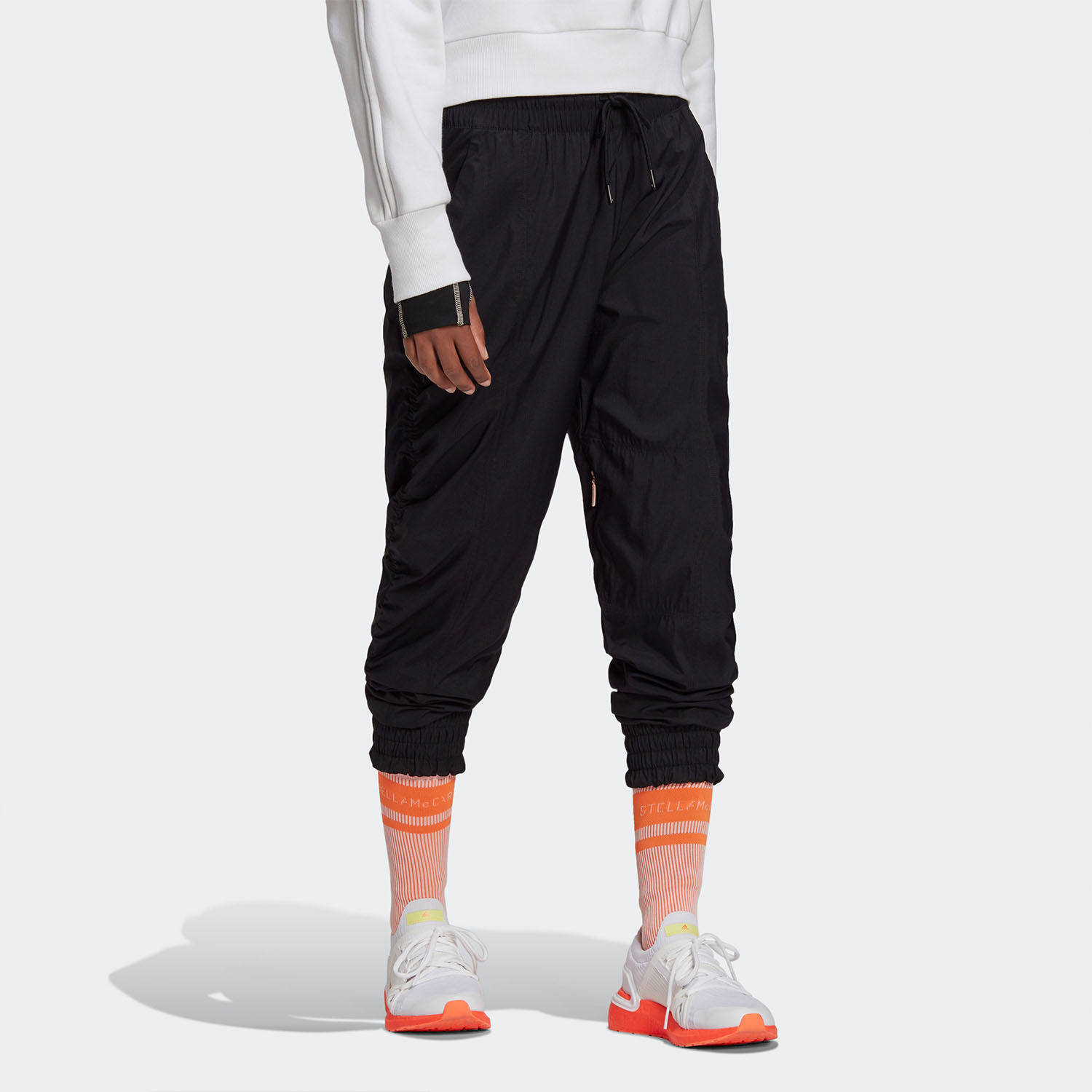 Adidas阿迪达斯七分裤女款smc WOVEN PANT舒适运动休闲裤FU3985