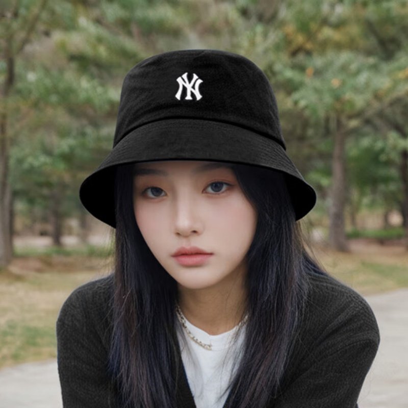 MLB男女渔夫帽防晒NY运动帽户外