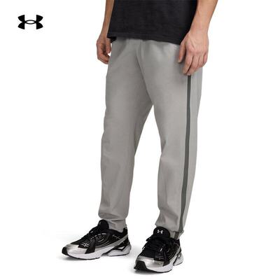 安德玛男跑步梭织运动长裤