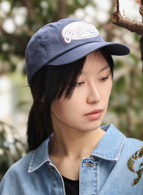 MLB鸭舌帽男女款26新款刺绣LOGO情侣休闲防晒运动棒球帽3ACPV016N