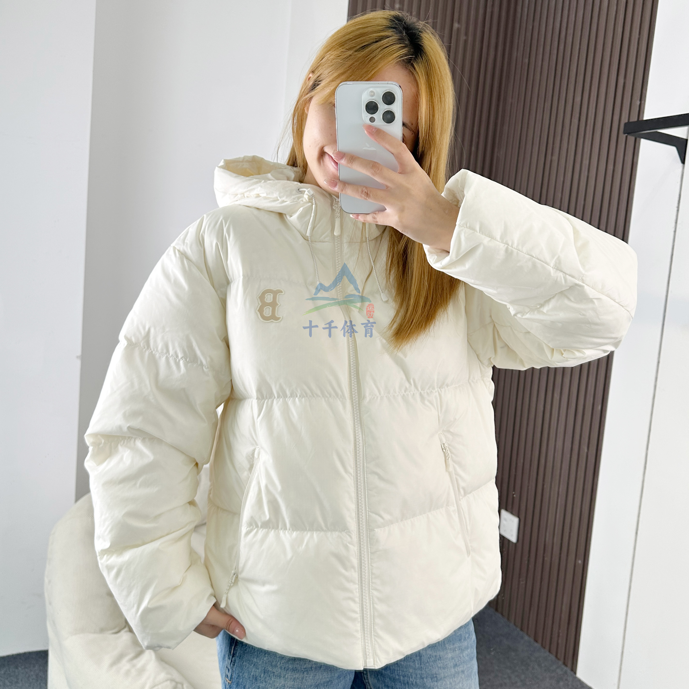 MLB羽绒服男女NY防泼水鹅绒外套