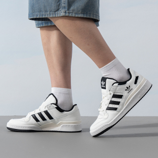 男女三叶草FORUM 板鞋 LOW 经典 IH7830 CL复古运动鞋 阿迪达斯休闲鞋