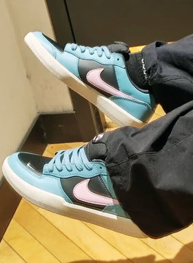 Nike耐克SB FORCE 58男女滑板鞋夏季新款情侣胶底耐克勾勾DV5476