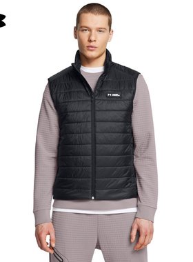 安德玛UA男子24秋冬新款Capitol轻质保暖背心户外运动马甲1387684