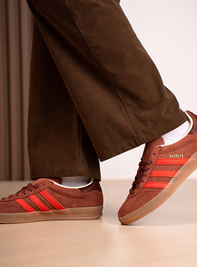 阿迪达斯三叶草男女春季GAZELLE INDOOR板鞋德训鞋IH9659/IH9661