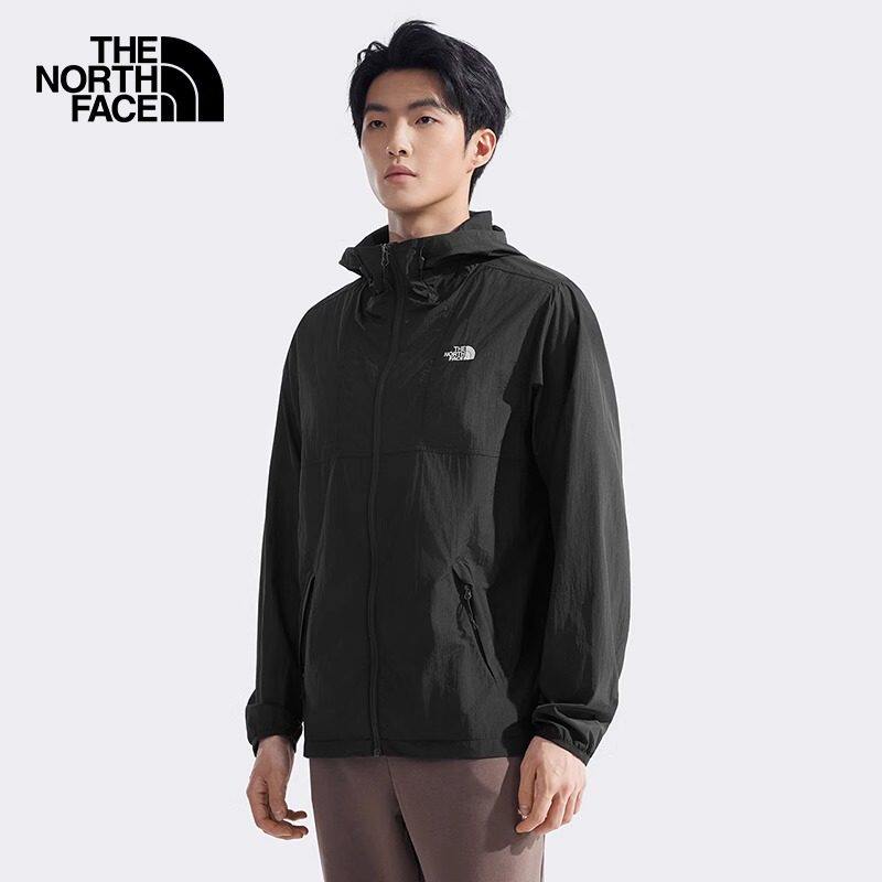 TheNorthFace北面男26春夏户外UPF50+防风透气防晒皮肤衣外套8EZY