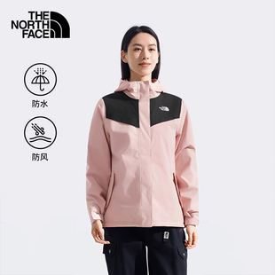 TheNorthFace北面女25秋冬户外抓绒内胆三合一防水冲锋衣外套8HM6