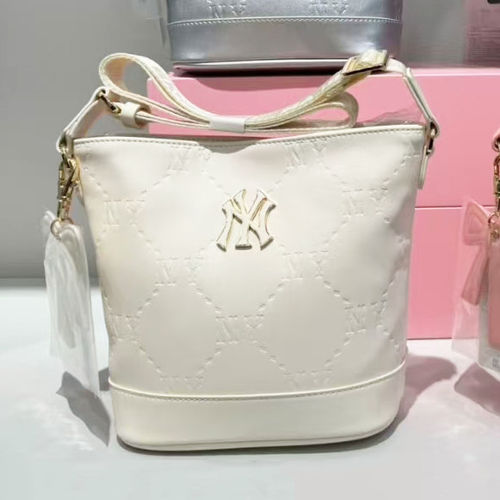 MLB暗纹老花可调节单肩斜挎包