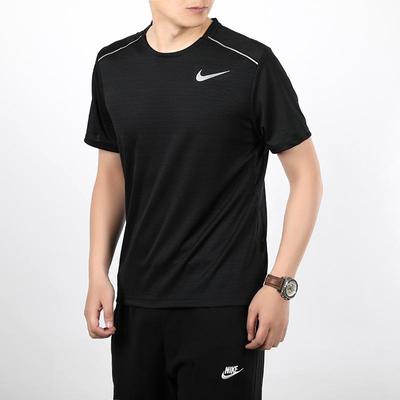 耐克运动训练跑步速干短袖T恤男