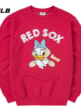 MLB大童卫衣迪士尼联名款男女儿童连帽套头衫运动服7AMTD1014