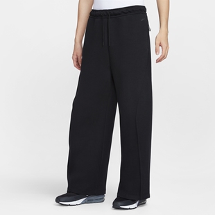 NIKE耐克男子25冬季TECH运动休闲宽松直筒阔腿裤针织长裤HV6542