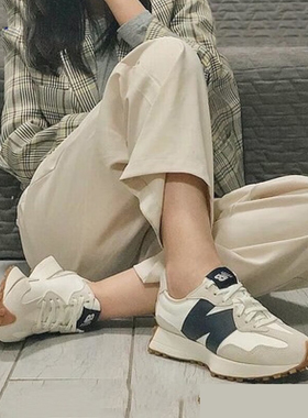 NEW BALANCE NB新款女士运动鞋复古透气百搭老爹鞋休闲鞋WS327KB