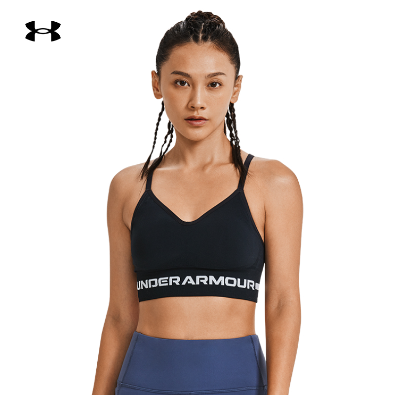 安德玛女透气跑步健身训练文胸