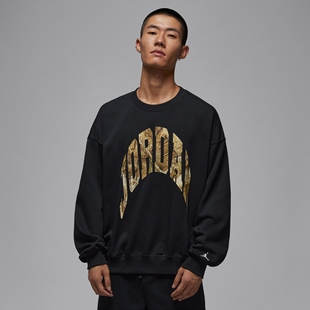 耐克JORDAN男子卫衣25秋冬法式 IM6305 毛圈圆领运动休闲套头衫