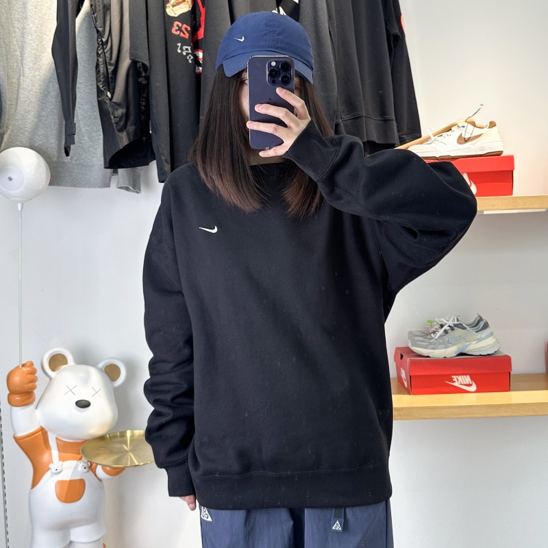 Nike耐克卫衣透气保暖圆领套头衫