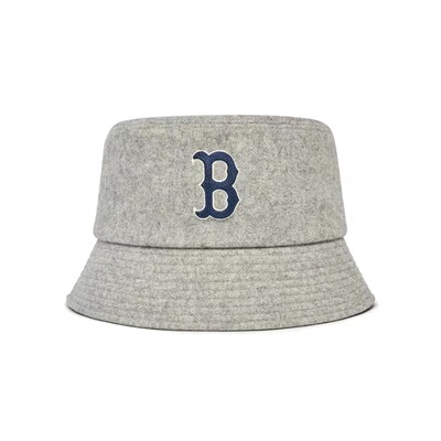 MLB大标羊毛保暖毛呢运动渔夫帽