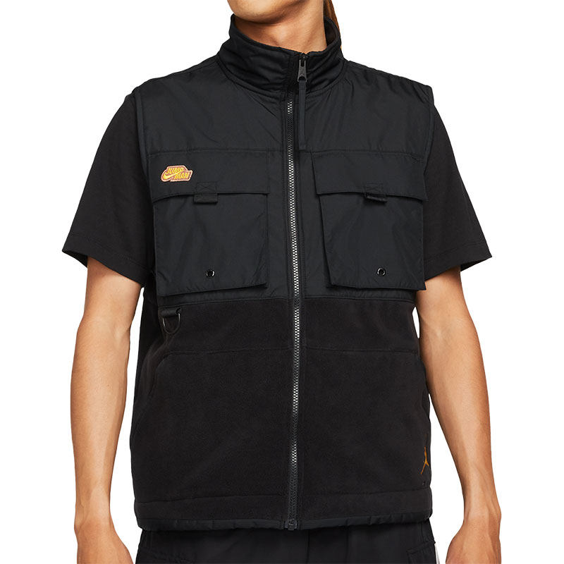 Nike耐克男子24春季NBA休闲舒适宽松棉服保暖加厚运动马甲FD8452