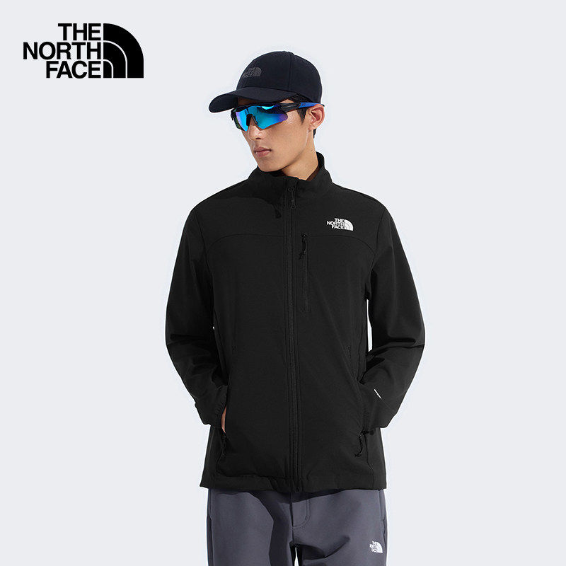 TheNorthFace北面新款男立领户外防风休闲夹克立领软壳外套|8GVQ